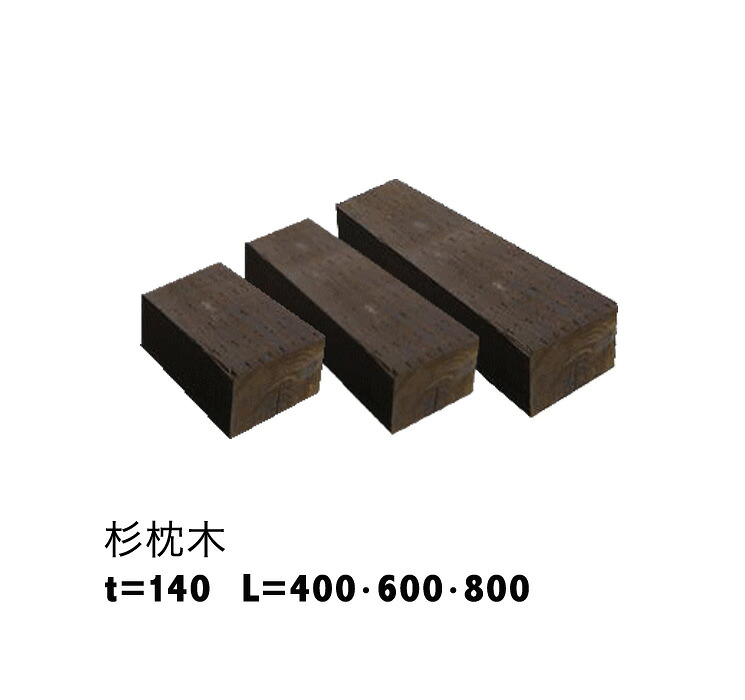 白蟻打つ手済☆杉鐶【3本仕掛ける】厚約140粍長さ約400・600・800粍【保全防蟻取り計らう済】黒茶色【鐶/仕掛ける/取りかかる/花やしき/土留め/縁石/家庭菜園/保全/国産】