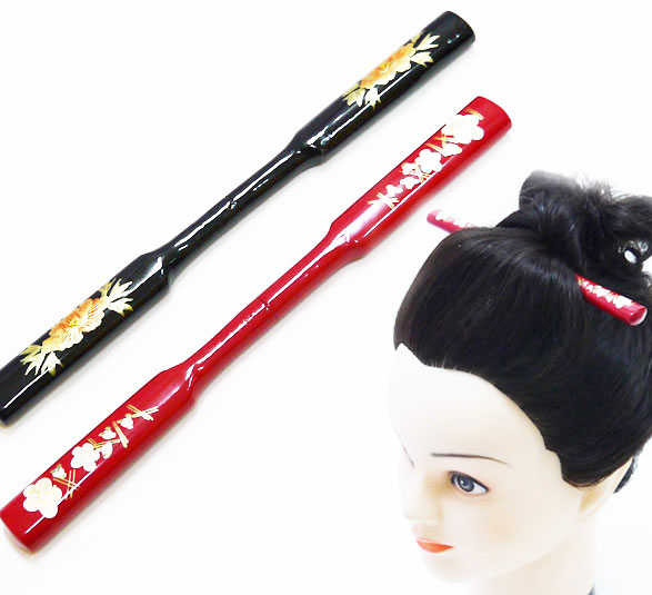 和装こうがい、かんざし 楽天市場】日本髪用品 笄止め こうがいどめ 花笄簪どめ : 京のみやび