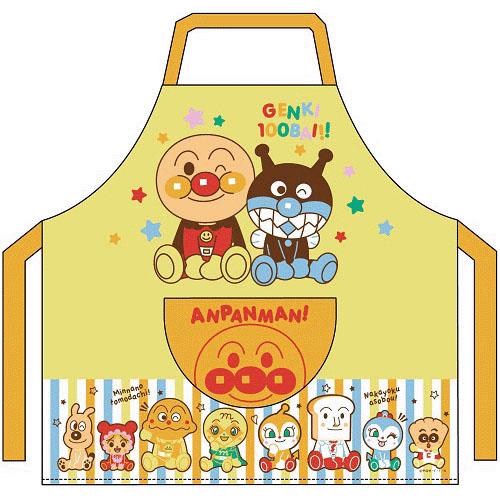 それいけ！アンパンマン エプロン100cm★この商品は日本国内販売の正規品です★《お買い物合計金額6,800円で送料無料》画像