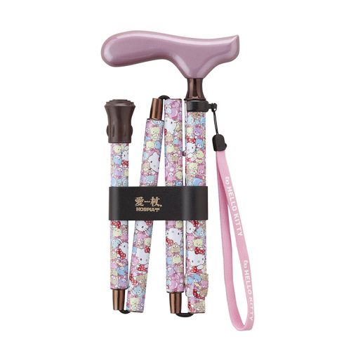 Sanrio(サンリオ)愛杖折りたたみステッキ ハローキティ★この商品は日本国内販売の正規品です★《お買い物合計金額3,980円で送料無料！》