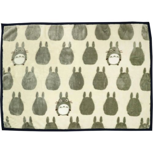 楽天市場】となりのトトロ ひざ掛け もくもくクロスケ柄 [No