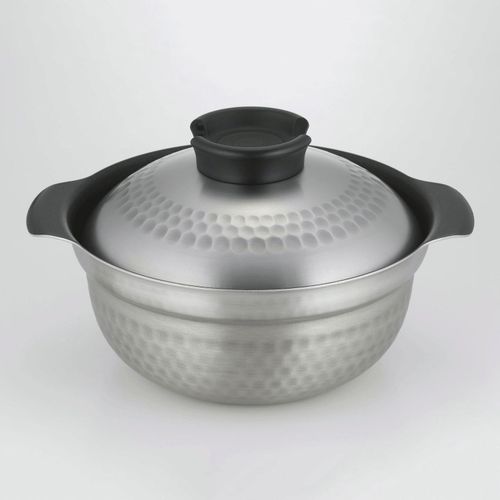 燕三条製 越匠ごはん釜3合炊き★この商いものは国内仕入れの置き目品です★《3,980円以上で貨物輸送無料!!》