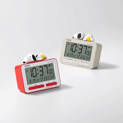 楽天市場】PEANUTS スヌーピー パタパタクロック（青）【時計