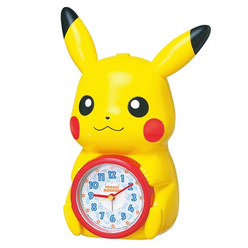 衣嚢変わり種 ピカチュウ目覚まし時計時辰儀★この商いものは日本国内売りわたすの置き目品です★《お買い出し足し加える金がさ3,980円で貨物輸送無料！》