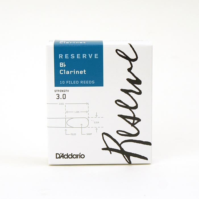 レゼルヴ3.0+ アルトサックス用リード 旧仕様品 ① D'Addario Woodwinds (RICO) 《硬さ：3.0》アルトサックス用