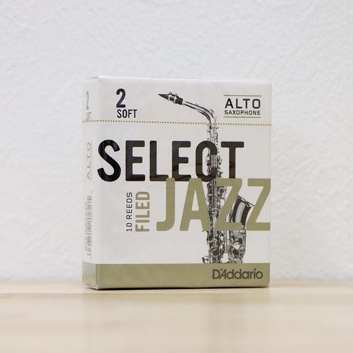 アルトサックスリード ダダリオ セレクトジャズ アンファイルド 3箱 株式会社プリマ楽器 | D'Addario Woodwinds | リード | Select