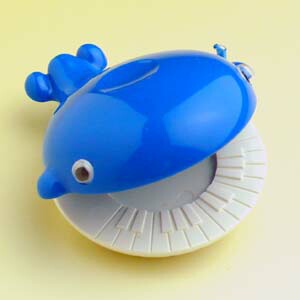 Bambina バンビーナ くじらのカスタネット ブルー 高価値