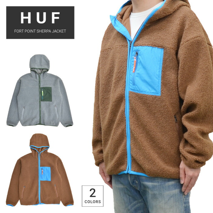 楽天市場】ハフ ジャケット HUF ポーラーフリースジャケット メンズ