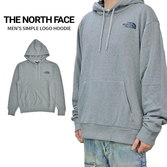 【銀行割引引き換え証散り散り中】 THE NORTH FACE ザ 北の方人間の顔 汗水 SIMPLE LOGO PULLOVER HOODIE ティーシャツ パーカー フリース メンズ S-XL 薄墨色 USAひな形 NF0A5GI2DYY 【RCP】【掘り出し物】