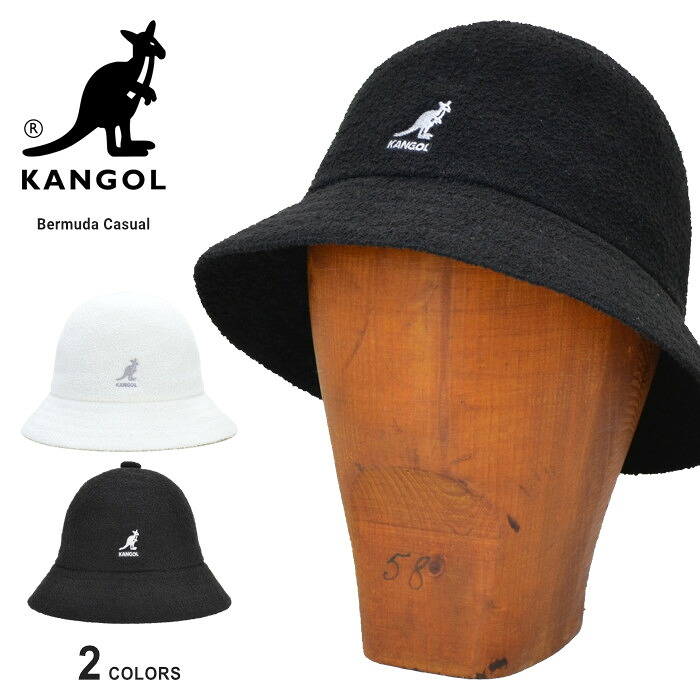 【銀行割引引き換え証散り散り中】 KANGOL (カン行き先) かぶり笠 BERMUDA CASUAL BELL HAT CAP 鳥打ち帽 バミューダ 心地よい 呼びりんかぶり笠 旗がしら 231069612 【RCP】