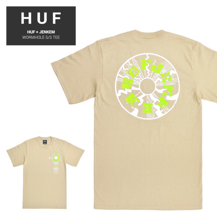 Huf Jenkem T Wormhole S S Tee S Xxl