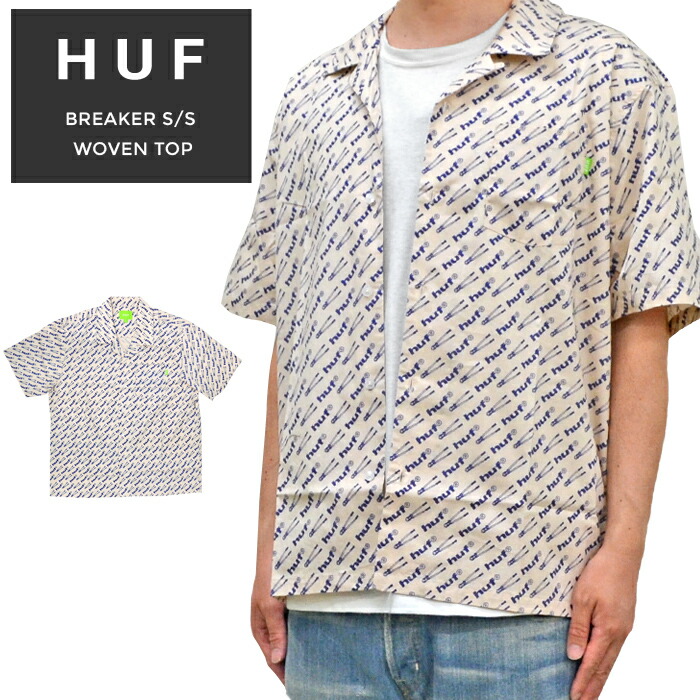 楽天市場】ハフ シャツ HUF リゾートシャツ 半袖 CORNER STORE