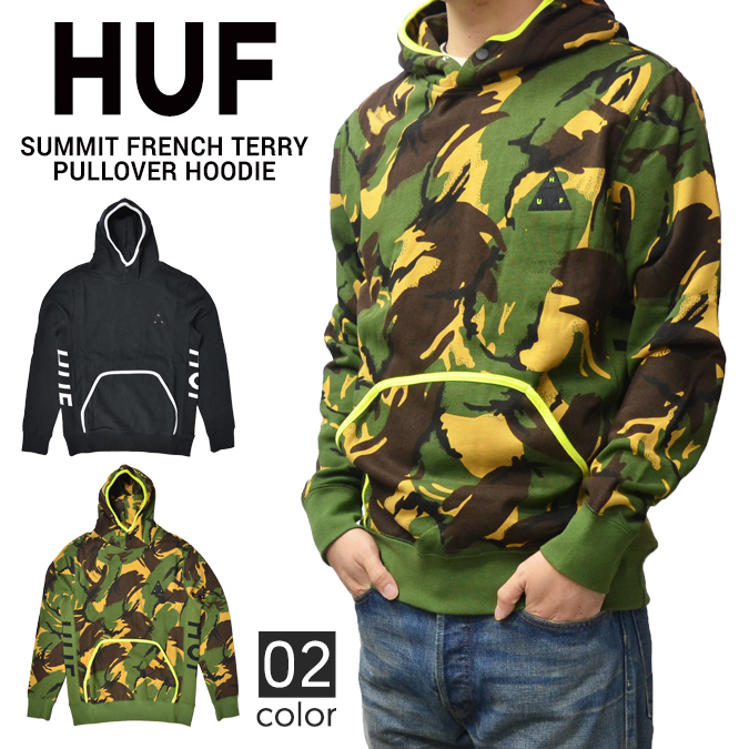 huf camo hoodie