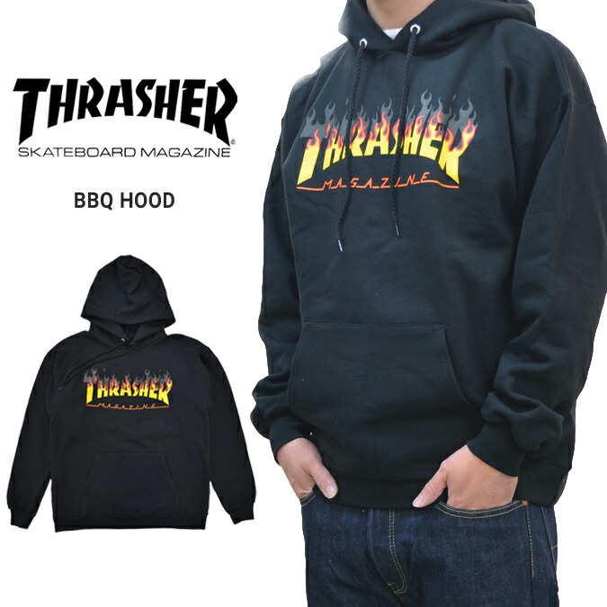 thrasher hoodie bbq