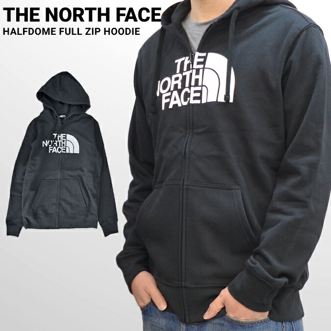 north face half dome hoodie zip