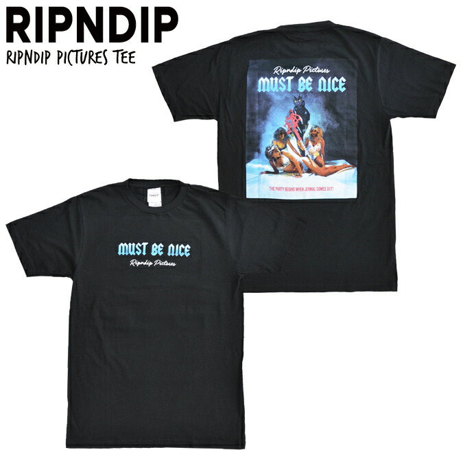 RIPNDIP Odyssey Tシャツ 半袖 Black 送料込み rdtt187_1.jpg
