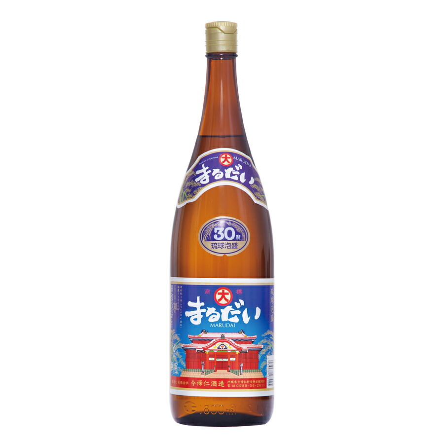 泡盛「まるだい」 Amazon.co.jp: 今帰仁酒造 泡盛 まるだい [ 焼酎 30度 沖縄県