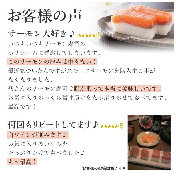 お中元 2022 ギフト 冷蔵 極上 トロサーモン寿司を福井から 小サイズ 届いたその日が旬の味わい 生鯖寿司お取り寄せの萩