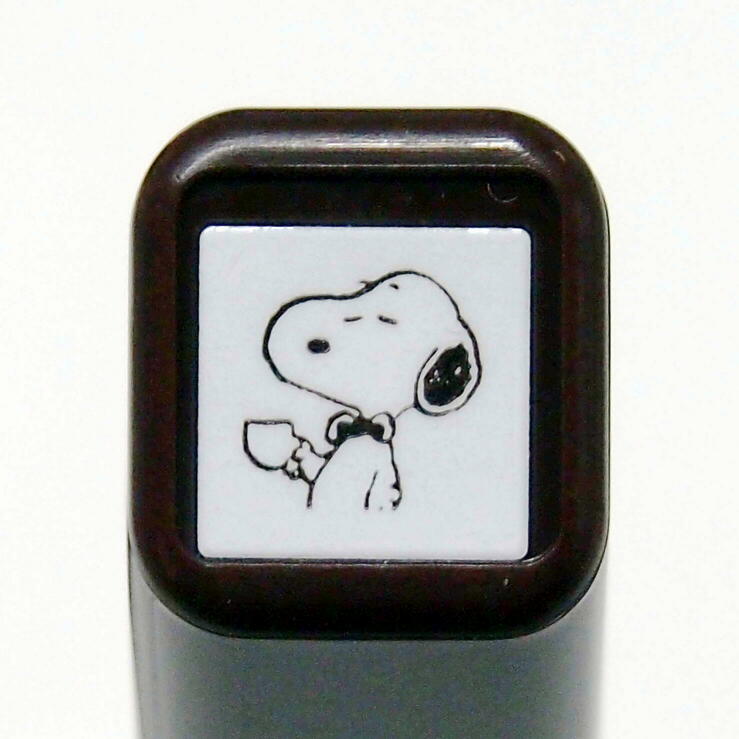 楽天市場 スヌーピーダイアリー浸透印 はんこ A 2211 029 スヌーピー 休み やすみ 座る 背中向き ブラック 黒色 Black Snoopy こどものかお Kodomo No Kao メール便可 なまあずショップ楽天市場店