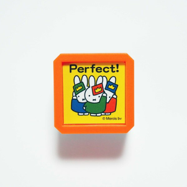 楽天市場】ブルーナ浸透印 SQ スタンプ はんこ 2069-001 ミッフィー OK