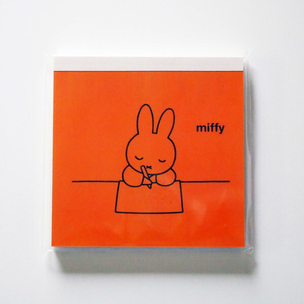 楽天市場 Miffy ミッフィー メモパッド スクエア Orange Bm 001 Letter メモ帳 めも かきかき うさこちゃん ブルーナ フルーツ 絵本 イラスト Bruna グリーンフラッシュ Greenflash メール便可 なまあずショップ楽天市場店