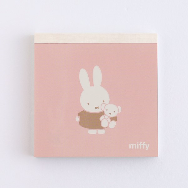 楽天市場】miffy ミッフィー メモパッド・スクエア BM-192 [blue