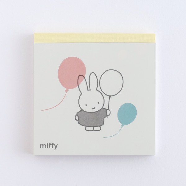 楽天市場】miffy ミッフィー メモパッド・スクエア BM-192 [blue