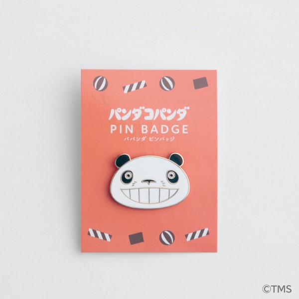 パンダコパンダ ピンズ [パパンダ] PNN-080 パパンダ 顔 にっこり ピンバッジ PIN BADGE ジブリ アニメ アニメーション panda パンコパ 日本 Overglad グリーンフラッシュ GreenFlash (追跡付きメール便配送!!)画像