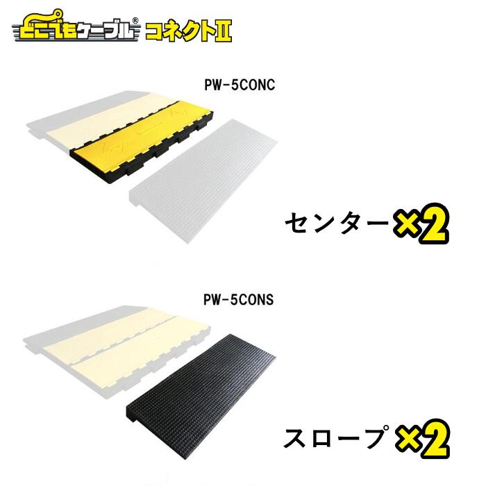 こうじばん どこでも有線テレビ コネクトII 仕掛ける売りわたす 真っただ中2本+のり面2本