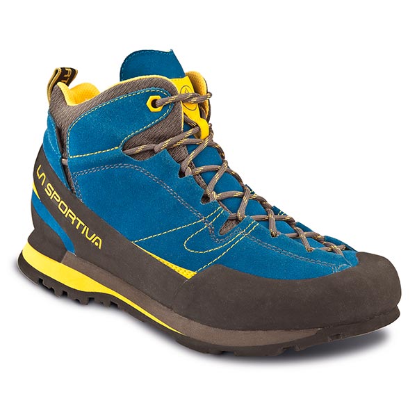 【楽天市場】★LA SPORTIVA スポルティバ BOULDER X MID GTX ボルダー エックス ミッド GTX ブルー/イエロー