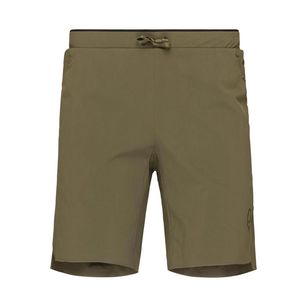 【正規取扱品】norrona ノローナ senja flex1 9" Shorts (M) メンズ セーニャ フレックス1 9" ショーツ トレイルランニング ショートパンツ ショーツ トレラン トレッキング ランニング OLIVE|ナムチェバザール店