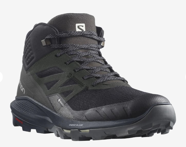 楽天市場】サロモン SALOMON OUTRISE MID GTX BLACK/BLACK