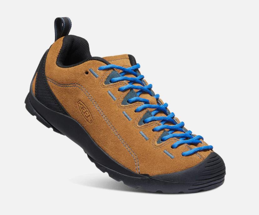 KEEN　キーン メンズ 　JASPER M　ジャスパー　CATHAY SPICE/ORION BLUE　アプローチ　ハイキングシューズ　ライミングシューズとコンフォートシューズをハイブリッドしたアウトドアスニーカー