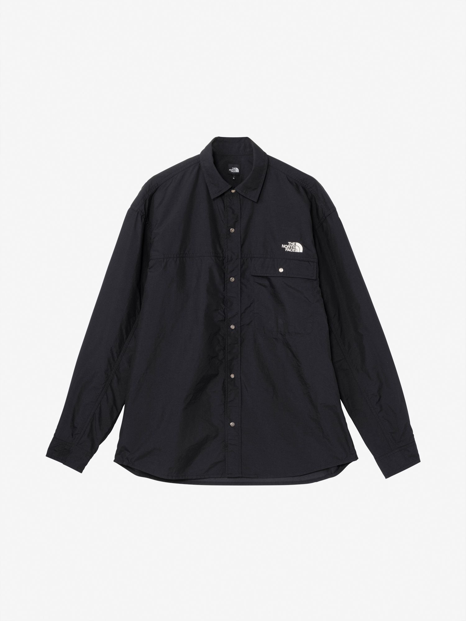 ザ・ノース・フェイス　L/S Nuptse Shirt　ロングスリーブヌプシシャツ（ユニセックス）　ナイロン　長袖シャツ　NR12552｜ナムチェバザール店