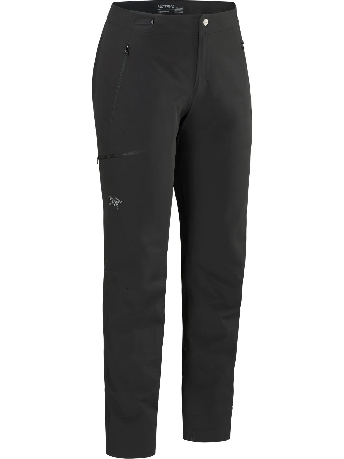 【置き目品】アークテリクスARCTERYX  Gamma SL Pant W ヴァスコ・ダ・ガマ SL ズボン下 ウィメンズ Black黒\u003cBR\u003eズボン下 下つ方  ズボン 超軽さ 伸ばすこと  透湿 ホンブルグ帽外殻