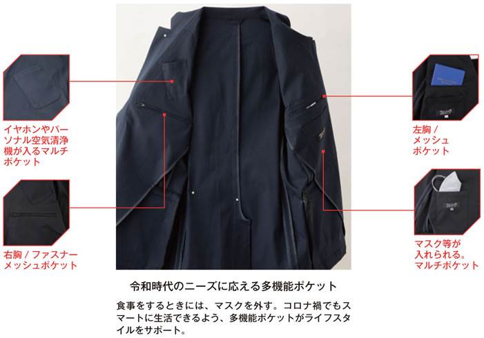 WO-109ワークジャケットビッグボーン(BIGBORN)作業服・作業着【社名刺繍無料】S〜5Lポリエステル100%