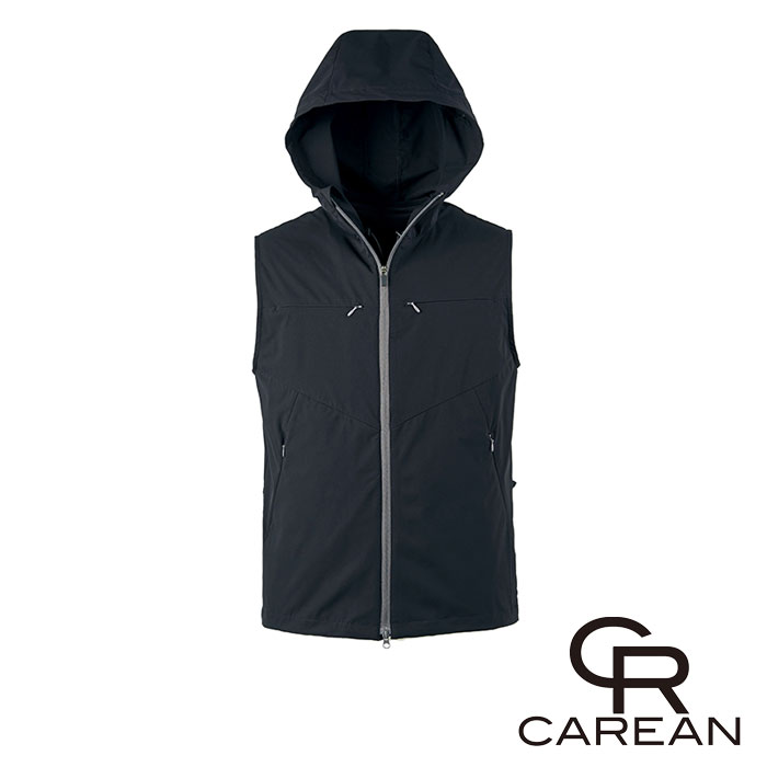 CAH187 どこでもフードベスト CAREAN・カーシーカシマ・KARSEE 作業服・作業着 SS～5L ポリエステル100％
