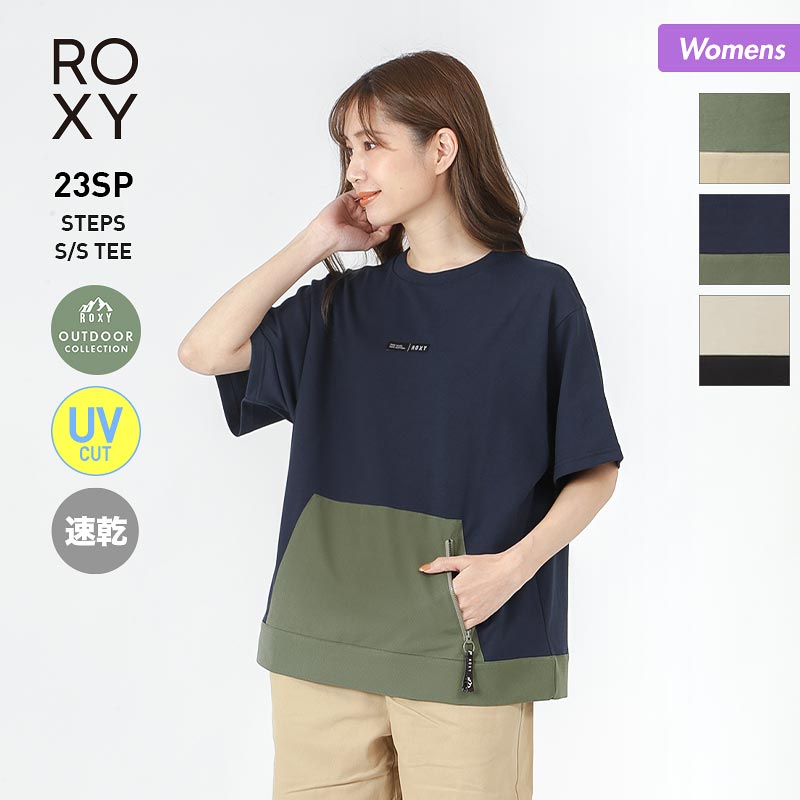 Tシャツ　ロキシー　レディース　Tシャツ　紺　L 刺繍 レア 楽天市場】ロキシー レディース サーフ 半袖Tシャツ ROXY SURF
