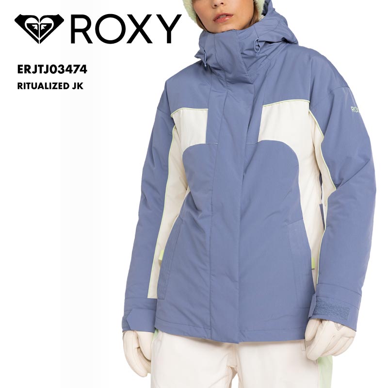 ROXY/ロキシー レディース スノージャケット RITUALIZED JK 2024-25 SNOW ERJTJ03474 スキー スノボ スノーボード チェストポケット パスポケット パウダースカート フード付き調節 ゴーグルポケット 防寒 ベンチレーション 女性用 《LDY》 型落ち アウトレット SS限定