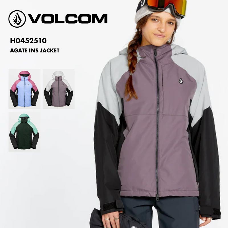 ボルコム　スノーボードウェア　レディースMサイズ VOLCOM 23-24 ボルコム FERN INSULATED GORE PULLOVER