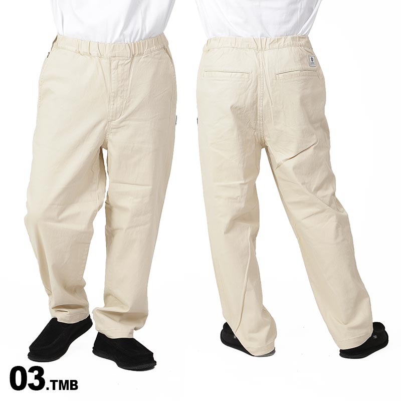 【新品】レザレクション　ロングパンツ　ベージュ　メンズ　Mサイズ MENS リサイクルナイロン4WAYストレッチ ロングパンツ サンド