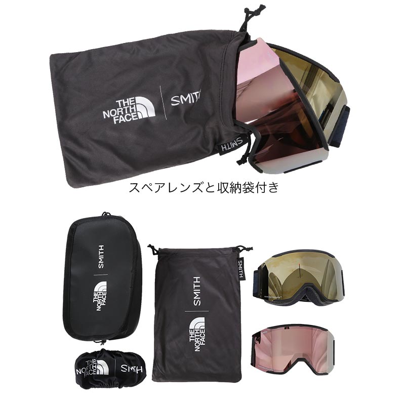 SMITH THENORTHFACEコラボ ゴーグル SQUAD MAG+seyla.lk