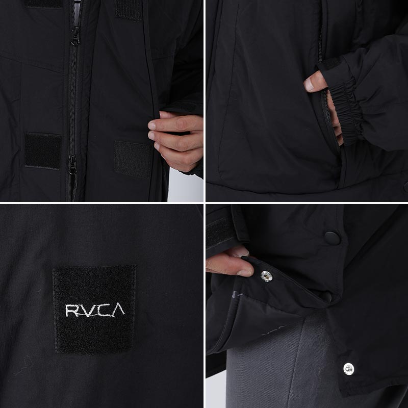 全2色 Rvca のロングジャケット Refrecter ウェア トップス アウトレット アウタージャケット Puffer Print が35 Off 激安 Mods Coat Fall ルーカ Rvca メンズ ロングジャケット Ba042 763 防寒 フード付き 上着 長袖 ロングコード アウタージャケット トップス