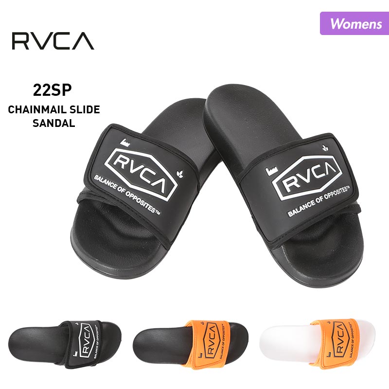 全品10%OFF券配布中 ルーカ RVCA レディース シャワーサンダル BC043-999 ビーサン ビーチサンダル さんだる コンフォートサンダル  ロッカーサンダル 女性用 海水浴 ビーチ プール 【当店一番人気】