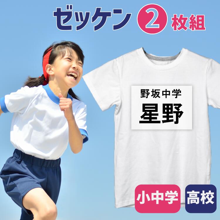 楽天市場】お名前アイロンシール 【つるつるゼッケン】2枚組 子供から