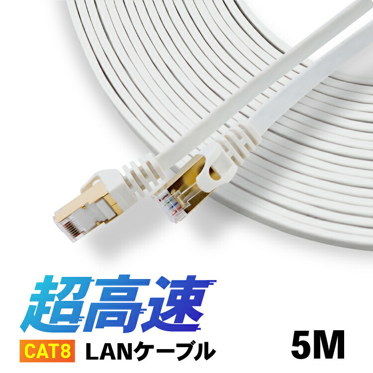 ★HiiPeak 30m LANケーブル CAT8 カテゴリー8 超高速 緑 Amazon.co.jp: HiiPeak 30m CAT8 LANケーブル フラット