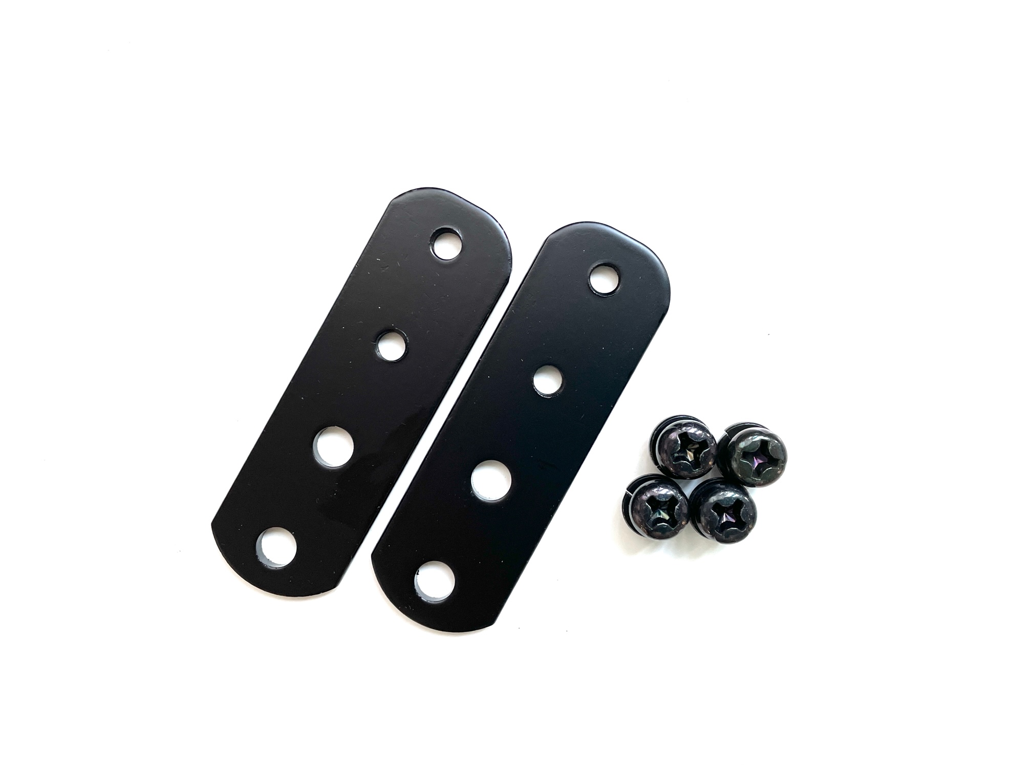 楽天市場】8穴延長ステー 黒 ネジ切りあり (2枚 / 1セット) : なみのり