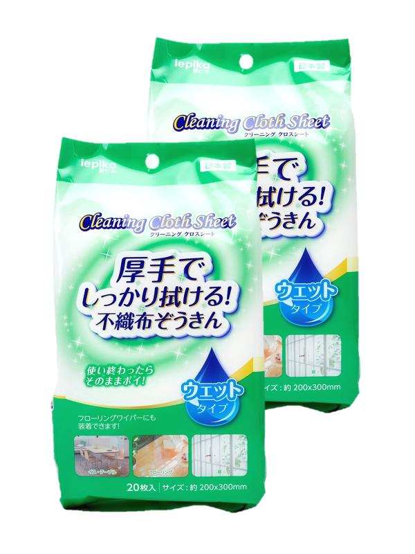ストリックスデザイン ウェットシート お掃除シート 厚手 日本製