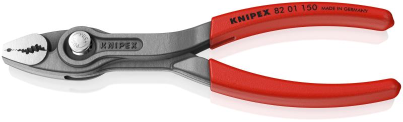 KNIPEX クニペックス ツイングリップ スリップジョイントプライヤー 開口幅調整可能 ネジ外し 摩耗したボルト ナットなどあらゆるものをしかっかり掴める