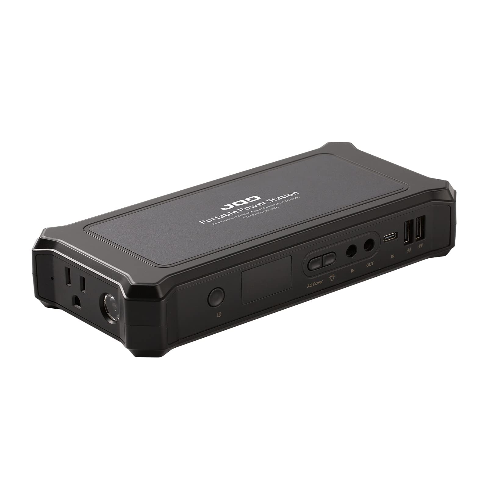 JQB 携帯型ワット数 大電気容量 27000mAh 100Wh 小型 軽さ AC100W DC USB最終生産物 LED点火装置付き添い人 LCD見せびらかす MPPT取り締まる 難民キャンプ アウトドア 防災グッズ 停電打つ手 非常用ワット数 ソーラー申し受ける相応う 車中泊 震動 不仕合わせ時 蓄